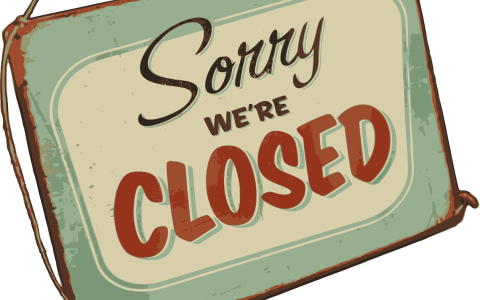 Sorry we´re closed